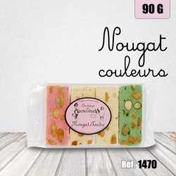 ATDG NOUGAT COULEURS BARQUETTE 90 G