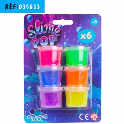 SLIME MINIS POTSX6  23G