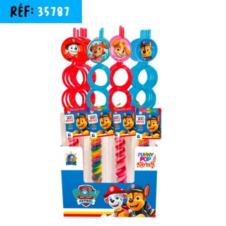 PAW PATROL SUCETTE PAILLE 42G 